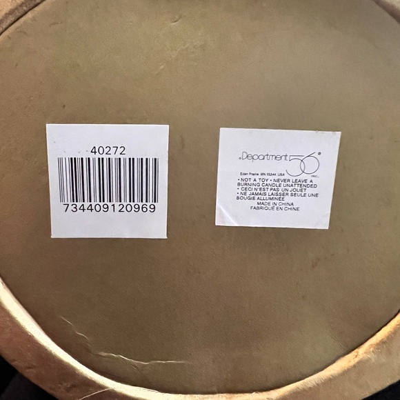 Vintage Dept 56 Old World Santa Kris Kringle Pillar Candleholder. - Picture 11 of 11